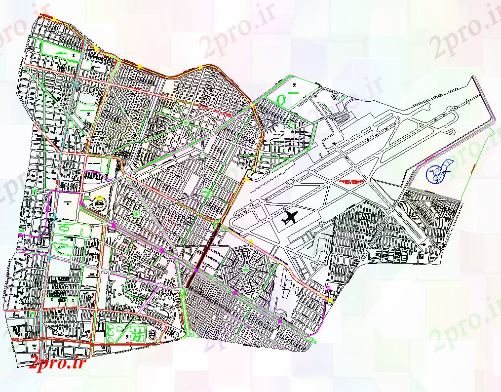 دانلود نقشه جزئیات معماری جزئیات طرحی منطقه مسکونی طرحی  دو بعدی   (کد82246)