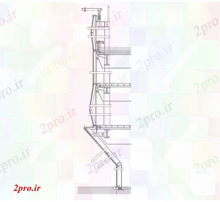 دانلود نقشه جزئیات ساختار ساختار ساختمانی جزئیات  چیدمان  دو بعدی  اتوکد (کد82496)