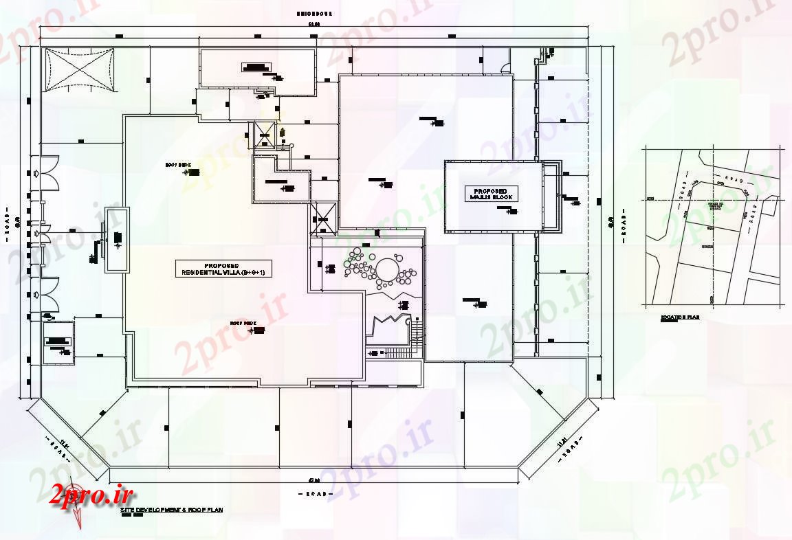 دانلود نقشه مسکونی ، ویلایی ، آپارتمان تنها فریم خانواده خانه و طراحی جزئیات 30 در 3 متر (کد82815)