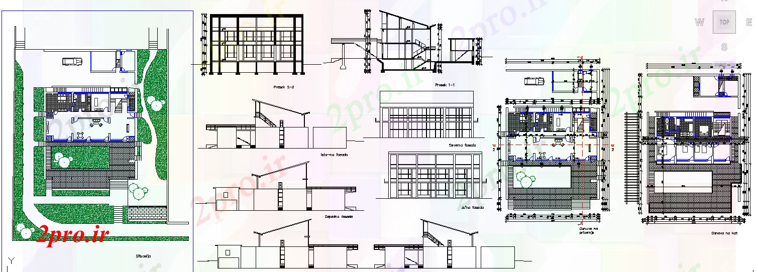 دانلود نقشه مسکونی  ، ویلایی ، آپارتمان  طراحی خانه آپارتمان   (کد82831)