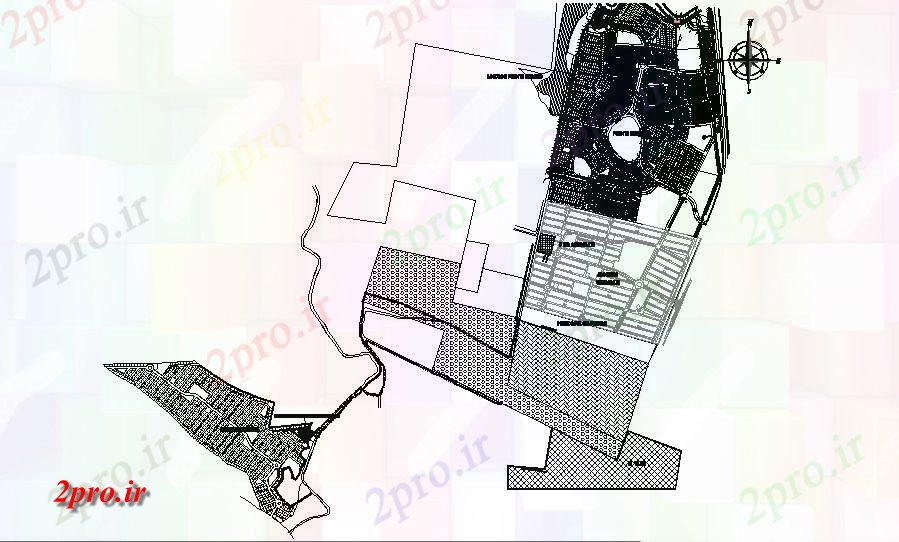دانلود نقشه برنامه ریزی شهری سان طرحی ramon شهرستان طرحی معماری و محل  نقشه  (کد83217)