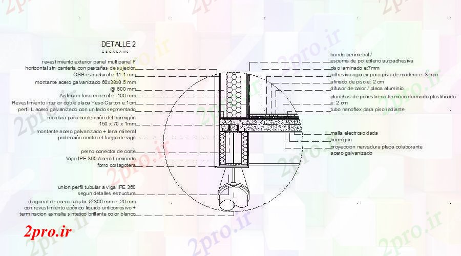 دانلود نقشه جزئیات ساخت و ساز کات جزئیات ساخت و ساز دیوار خانه  دیوار طراحی جزئیات  (کد83325)