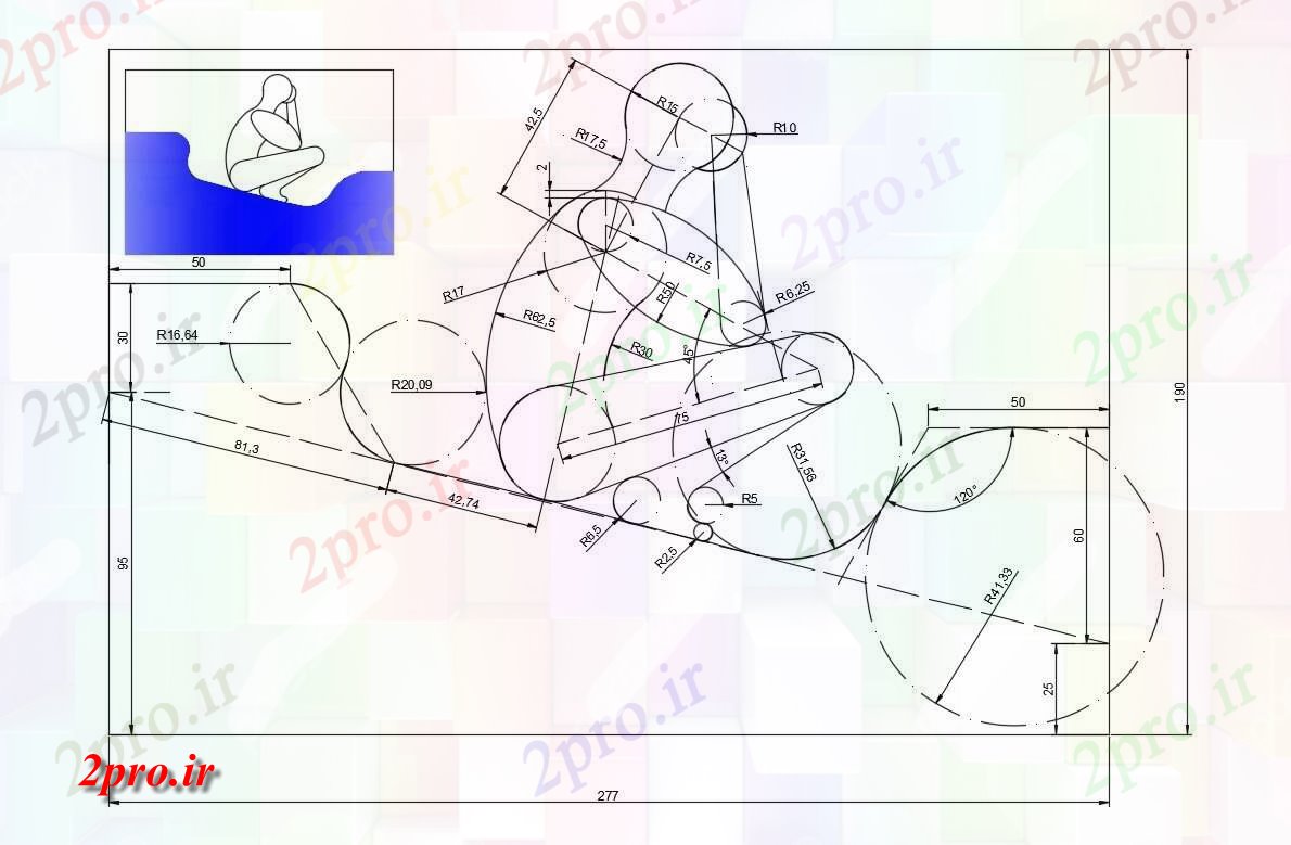 دانلود نقشه بلوک افراد مجسمه سازی مردان با ابعاد  جزئیات  را مسدود (کد83691)