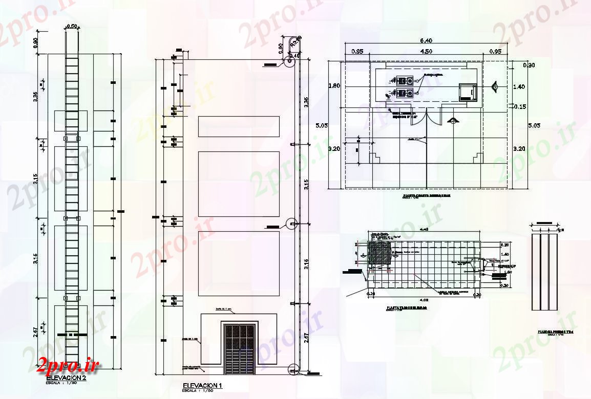دانلود نقشه جزئیات طراحی در و پنجره  درب اصلی ساختمان نما و نصب و راه اندازی جزئیات (کد83713)