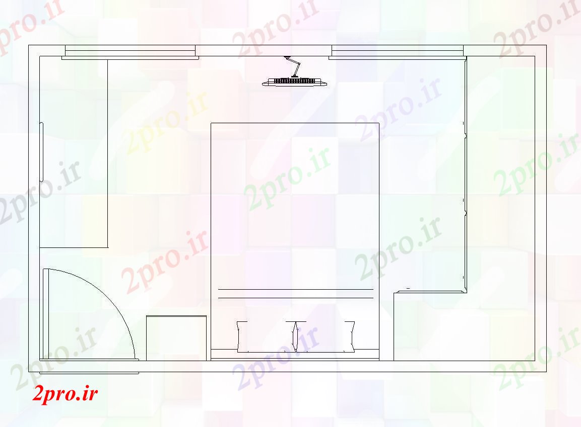 دانلود نقشه حمام مستر الکس اتاق خواب طرحی های (کد84198)