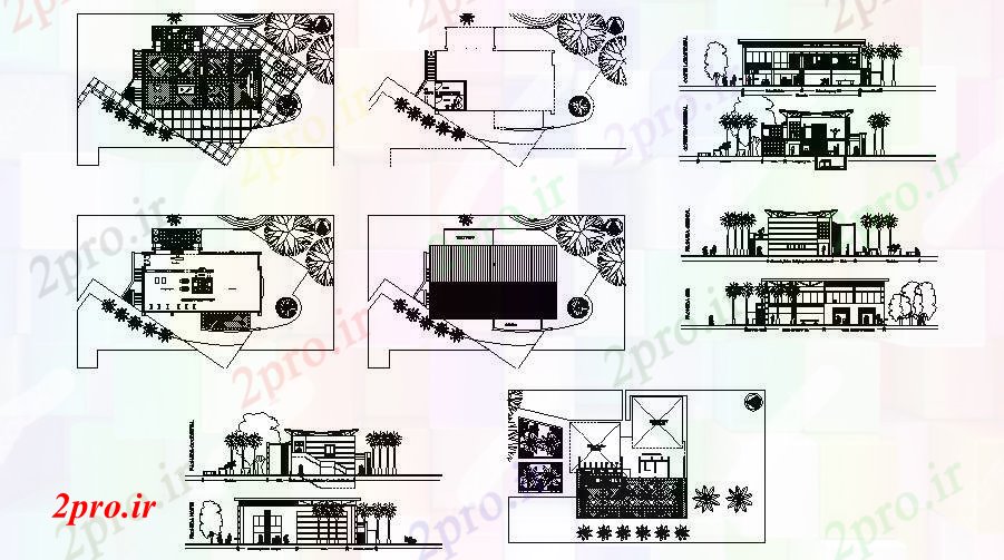 دانلود نقشه باشگاه باشگاه خانه اردوگاه معماری دقیق پروژه 15 در 22 متر (کد84377)