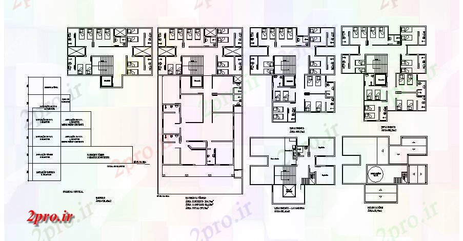 دانلود نقشه هتل - رستوران - اقامتگاه هتل جوانا دارسی طرحی توزیع طرحی های 14 در 26 متر (کد84429)