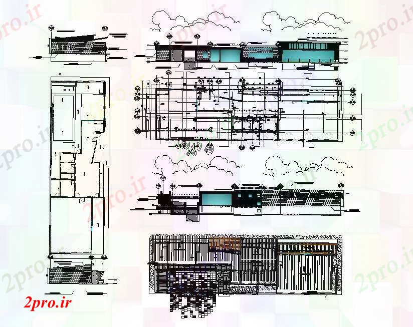 دانلود نقشه مسکونی  ، ویلایی ، آپارتمان  انجمن آپارتمان   آپارتمان   نما، بخش، برنامه ریزی و خودکار  جزئیات  (کد84752)