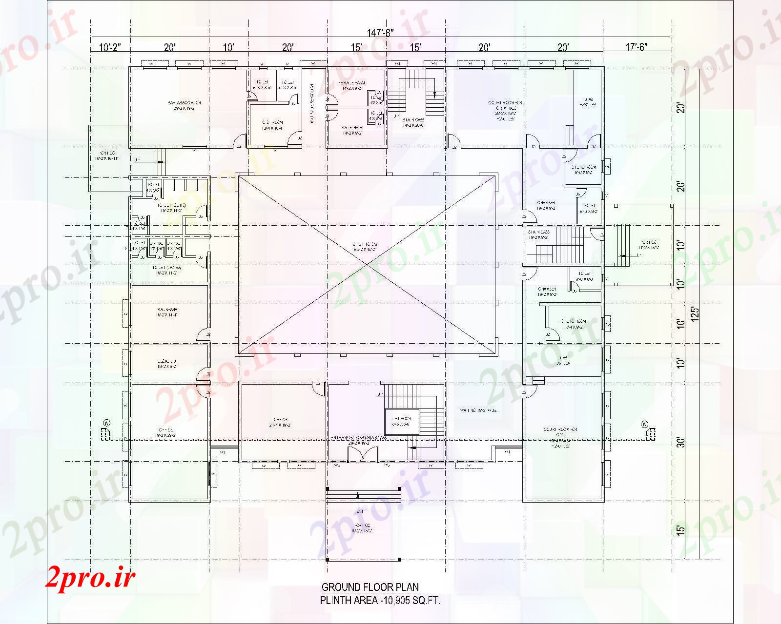 دانلود نقشه مسکونی  ، ویلایی ، آپارتمان   ساختمان اداری طراحی (کد84910)