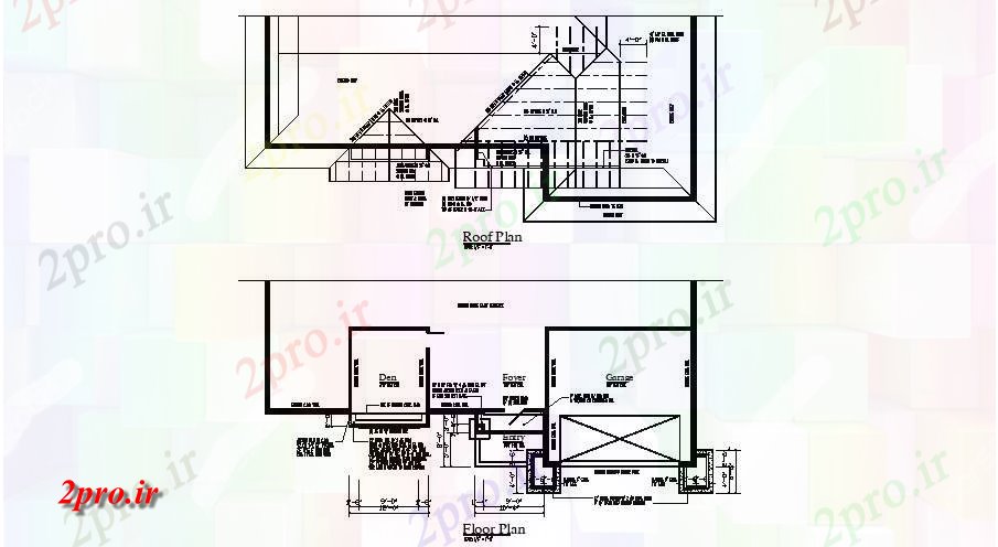 دانلود نقشه مسکونی  ، ویلایی ، آپارتمان  طرحی طبقه از خانه خانواده با ابعاد جزئیات (کد85256)