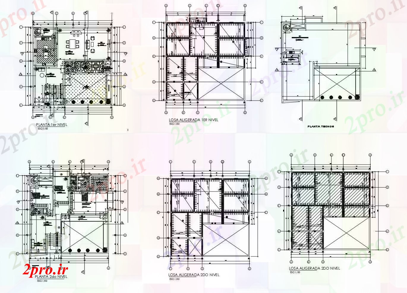 دانلود نقشه خانه های کوچک ، نگهبانی ، سازمانی - طراحی معماری ویلا 1713mtr X 1700mtr با ابعاد جزئیات 17 در 17 متر (کد86044)