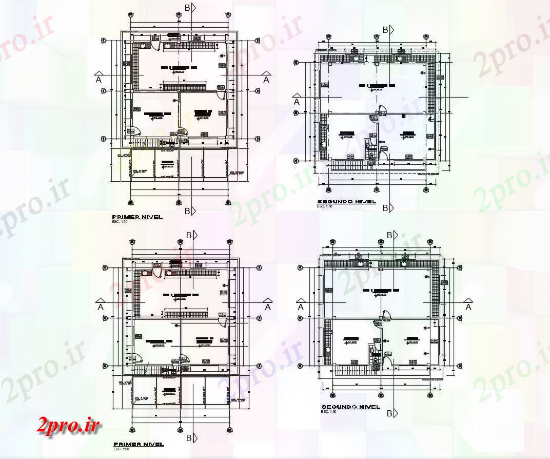 دانلود نقشه کارخانه صنعتی  ، کارگاه طرحی ها و تجهیزات آزمایشگاهی  (کد86200)