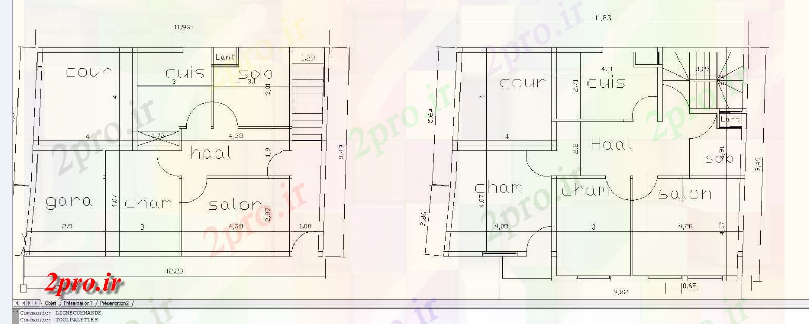 دانلود نقشه مسکونی  ، ویلایی ، آپارتمان  خانه طرحی قالب طرح (کد86438)