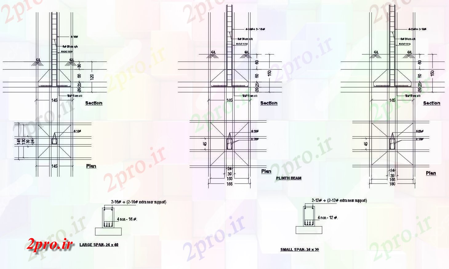 دانلود نقشه جزئیات ساختار جزئیات اتصالات (کد86444)