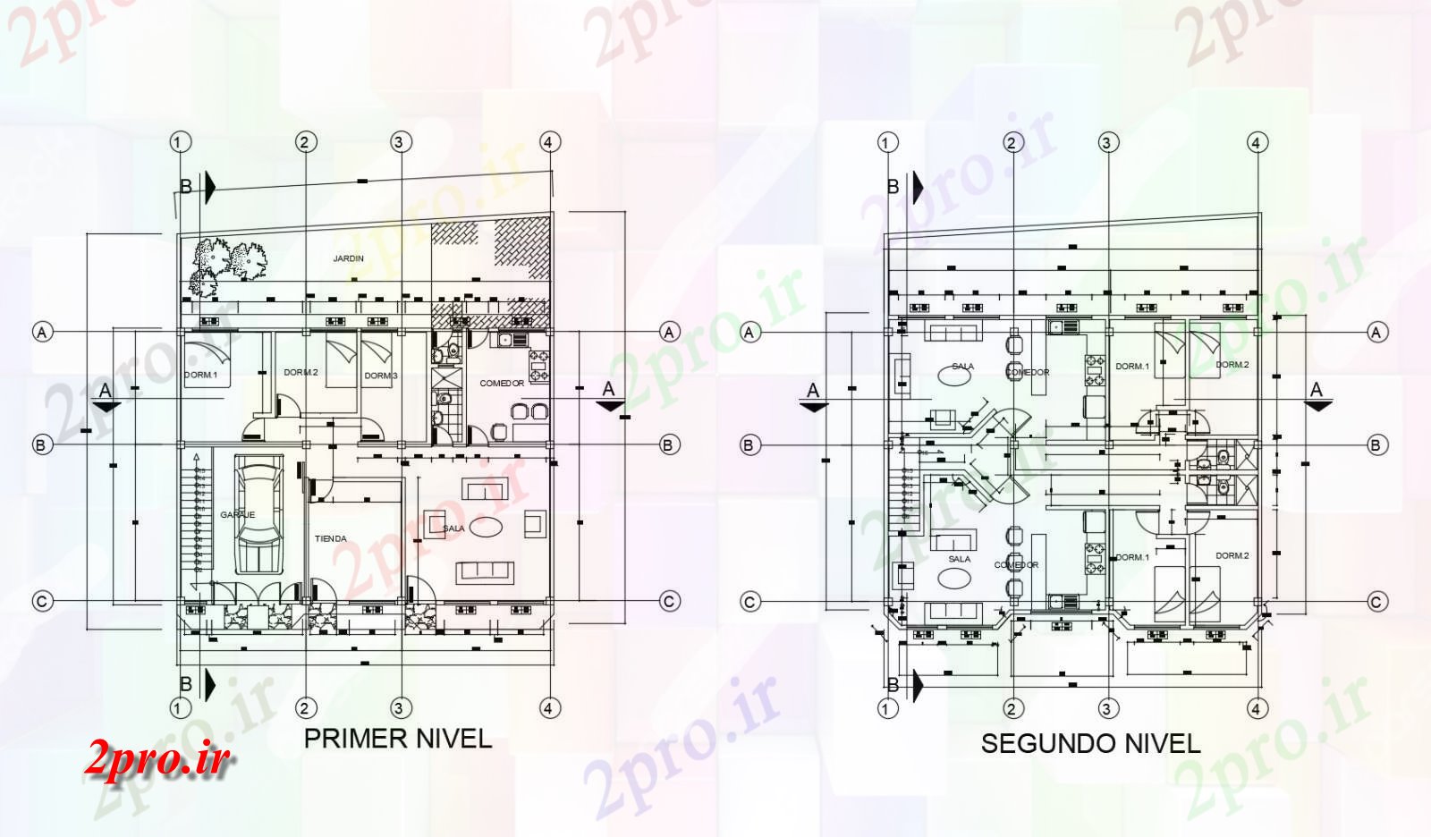 دانلود نقشه مسکونی ، ویلایی ، آپارتمان طرحی طبقه از خانه 1232mtr X 1341mtr با ابعاد جزئیات 12 در 13 متر (کد86506)