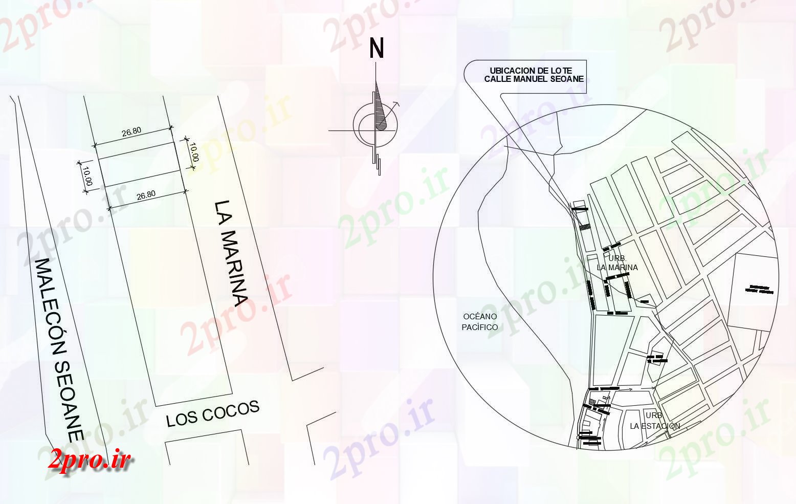 دانلود نقشه مسکونی  ، ویلایی ، آپارتمان  طرحی محل از خانه مسکونی (کد86774)