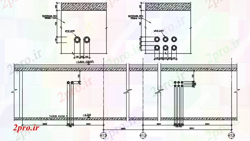 دانلود نقشه طراحی داخلی جزئیات نصب و راه اندازی برق  (کد87609)