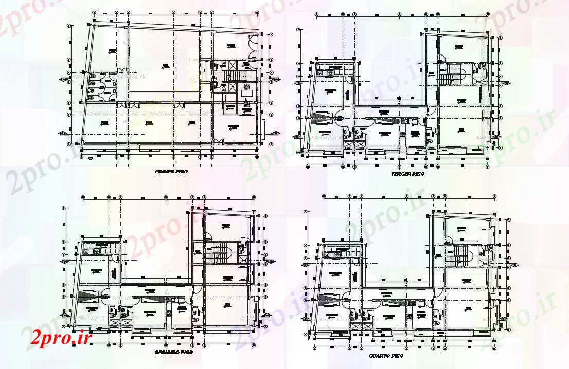 دانلود نقشه مسکونی  ، ویلایی ، آپارتمان  طراحی آپارتمان   با ابعاد جزئیات (کد87838)