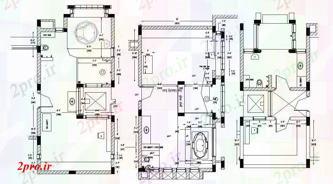 دانلود نقشه خانه های کوچک ، نگهبانی ، سازمانی - خانه کوچک طرح (کد88003)