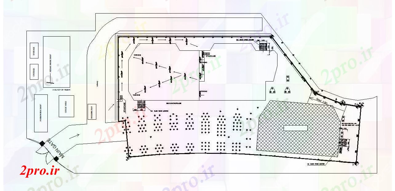 دانلود نقشه مسکونی  ، ویلایی ، آپارتمان  طرحی سایت نشیمن (کد88006)