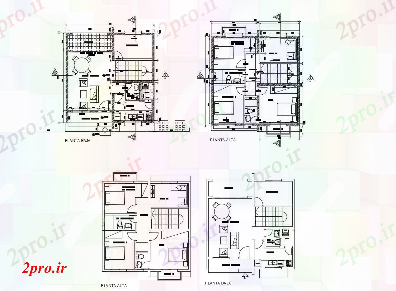 دانلود نقشه مسکونی  ، ویلایی ، آپارتمان  طرحی خانه 800mtr X 815mtr با ابعاد جزئیات  (کد88180)