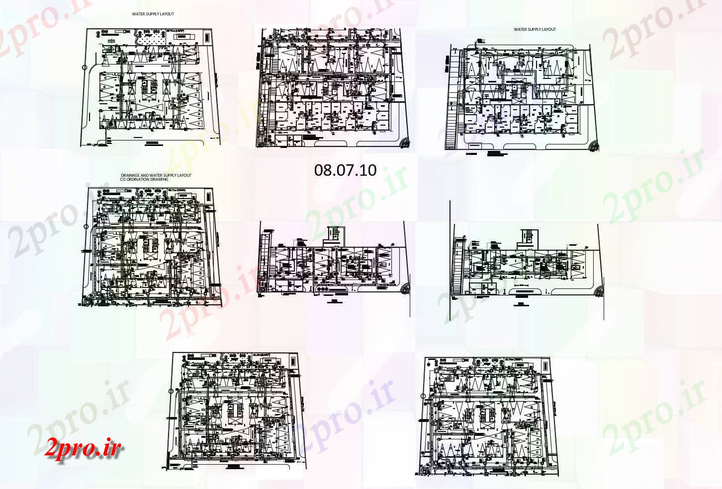 دانلود نقشه مسکونی  ، ویلایی ، آپارتمان  طرحی یک آپارتمان   مسکونی  (کد88277)