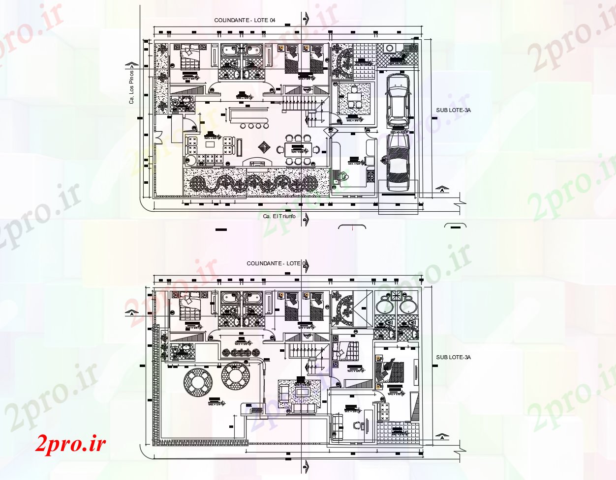 دانلود نقشه خانه های کوچک ، نگهبانی ، سازمانی -  از bunglow مسکونی (کد88317)