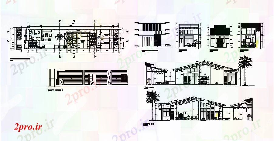 دانلود نقشه مسکونی  ، ویلایی ، آپارتمان  خانواده های تک خانه طراحی (کد88944)