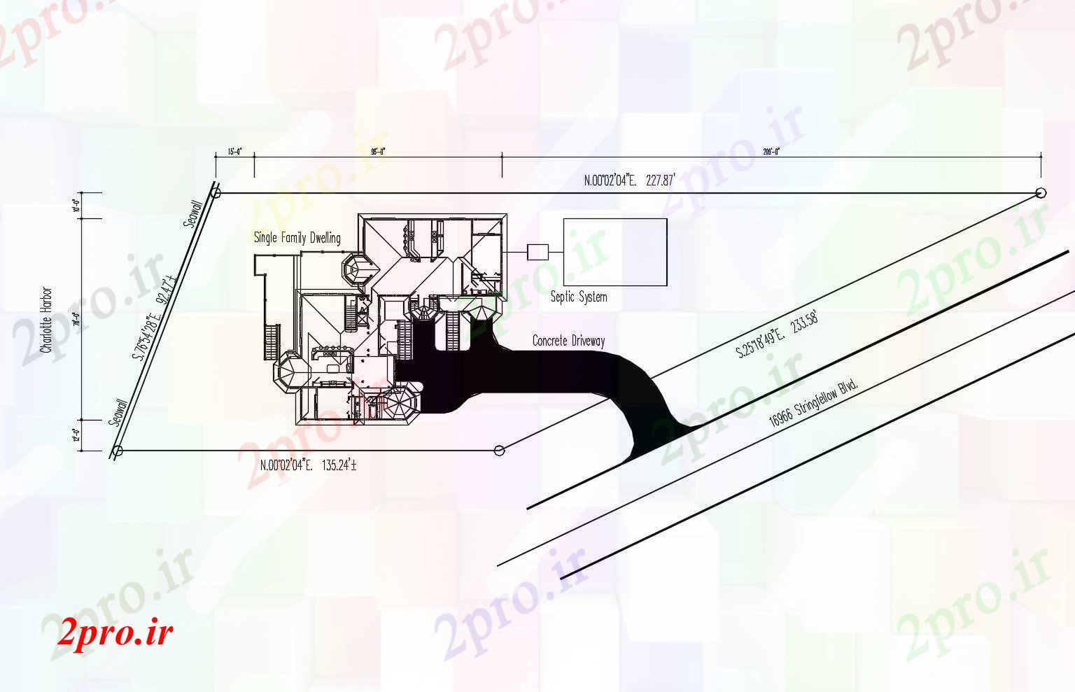 دانلود نقشه مسکونی  ، ویلایی ، آپارتمان  طرحی خانه سایت (کد89066)