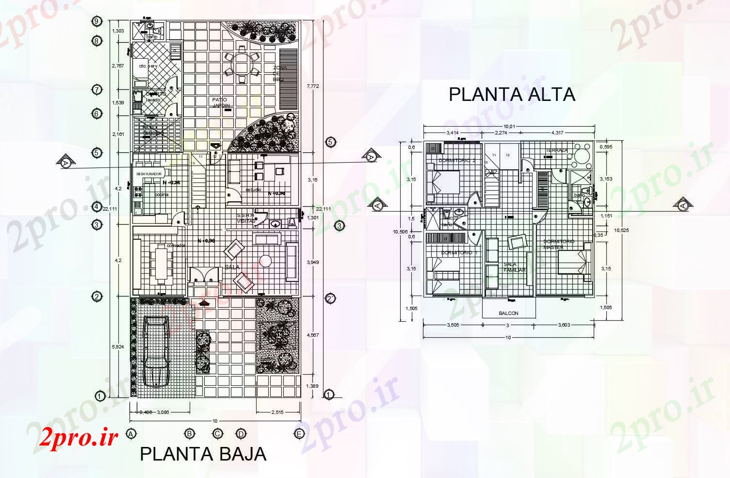 دانلود نقشه مسکونی  ، ویلایی ، آپارتمان  مدرن خانه کوچک طراحی (کد89134)