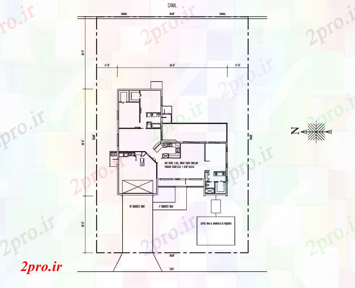 دانلود نقشه مسکونی  ، ویلایی ، آپارتمان  تنها خانواده خانه طراحی (کد89152)