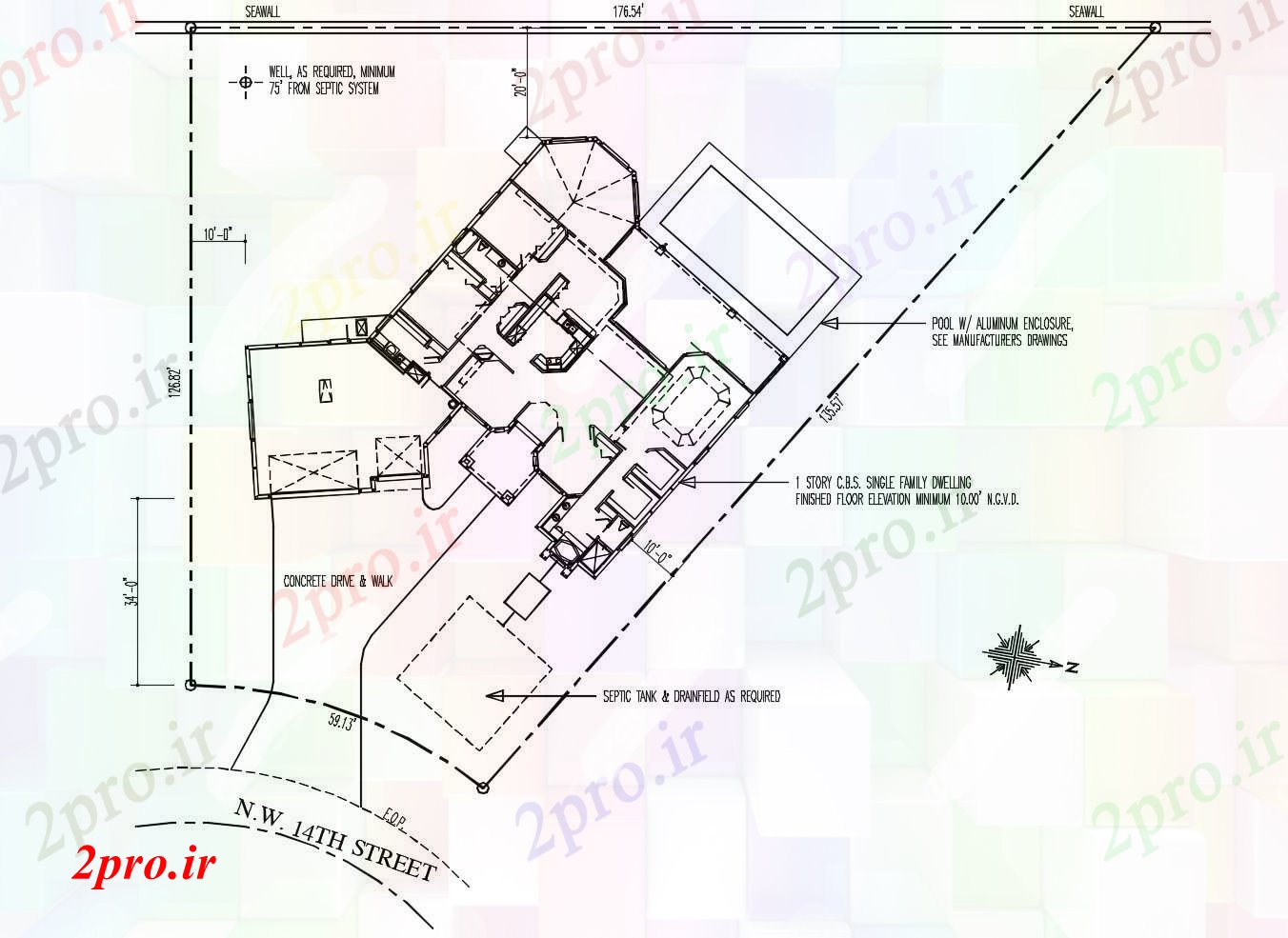 دانلود نقشه مسکونی  ، ویلایی ، آپارتمان  مسکونی  اصلی طراحی  (کد89169)