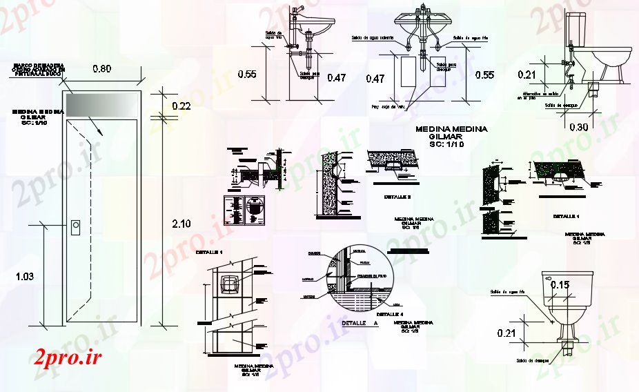 دانلود نقشه مسکونی  ، ویلایی ، آپارتمان   طشت نشیمن  (کد89257)