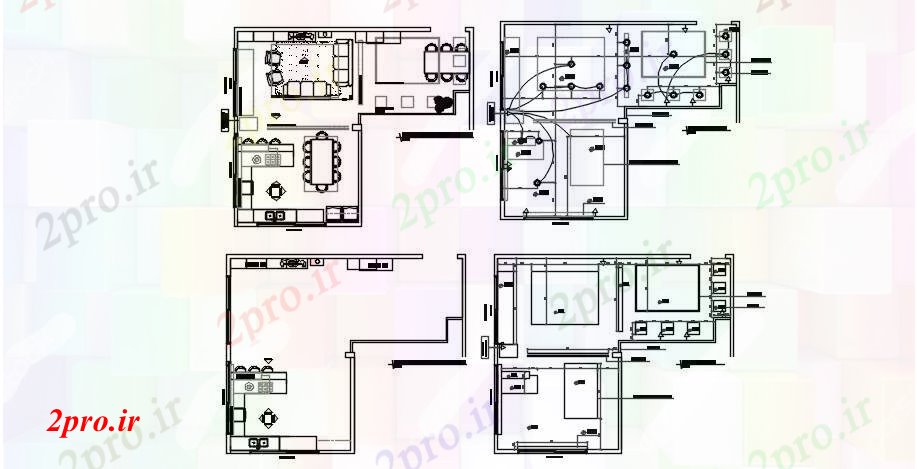 دانلود نقشه مسکونی  ، ویلایی ، آپارتمان  خانه طراحی و طرحی بندی  (کد89473)