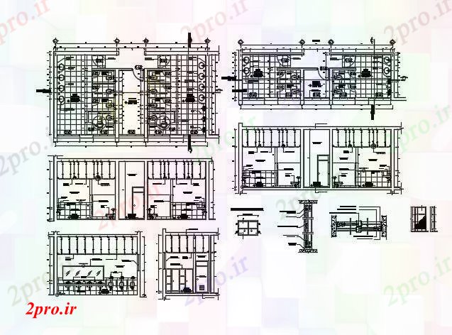 دانلود نقشه تجهیزات بهداشتی طراحی طرحی بهداشتی (کد89547)