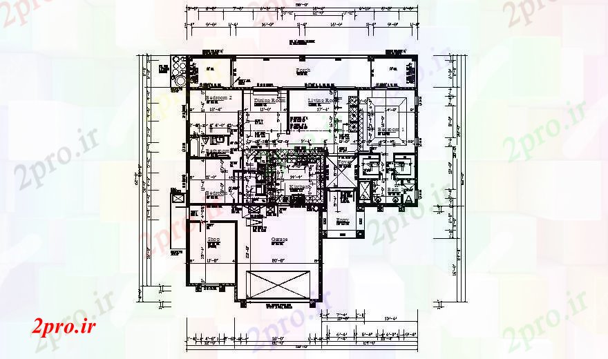 دانلود نقشه مسکونی  ، ویلایی ، آپارتمان  طرحی خانه، با نادرست جزئیات طرحی سقف (کد89634)