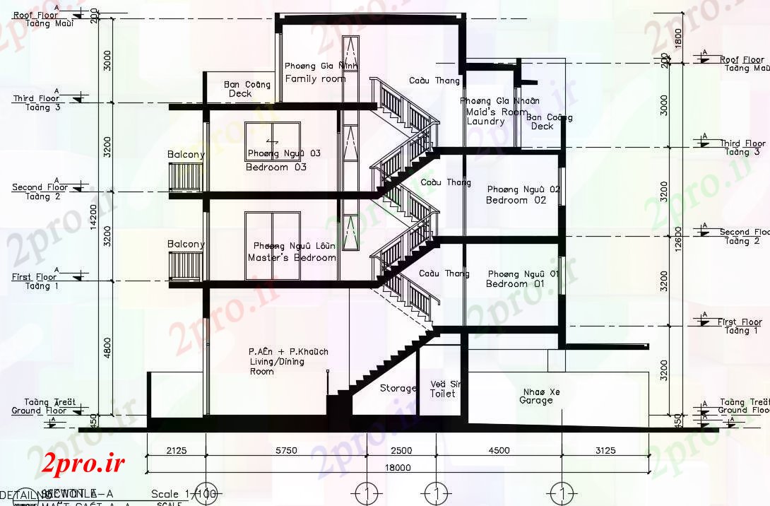 دانلود نقشه مسکونی  ، ویلایی ، آپارتمان  طراحی ساختمان مسکونی (کد89840)