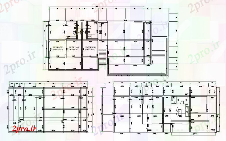 دانلود نقشه جزئیات ساخت و ساز طرحی بنیاد از ساخت 12 در 28 متر (کد90390)