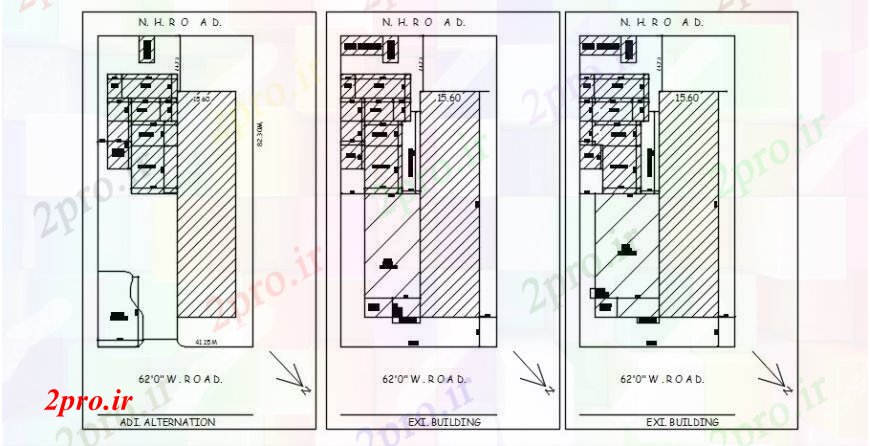 دانلود نقشه کارخانه صنعتی  ، کارگاه طراحی از یک کارخانه (کد90427)