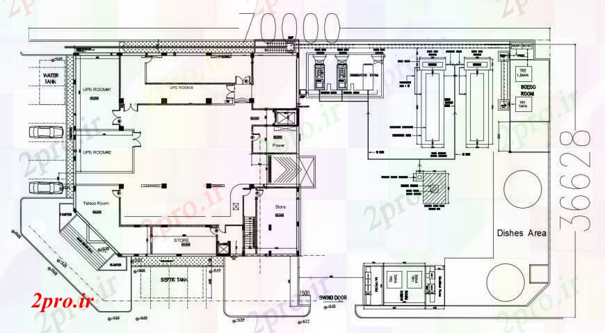 دانلود نقشه کارخانه صنعتی  ، کارگاه سوخت  طرحی سیستم حمل و نقل دو بعدی  (کد90591)