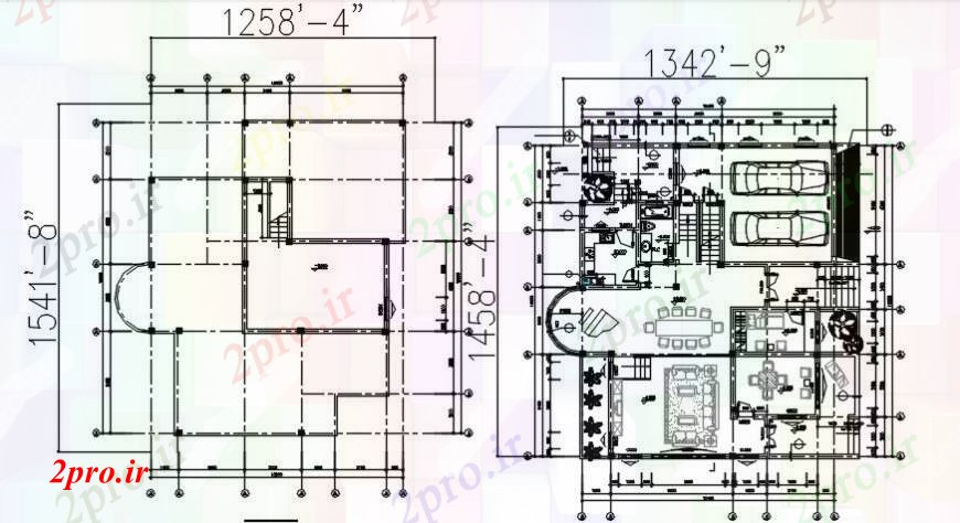 دانلود نقشه مسکونی  ، ویلایی ، آپارتمان  جزئیات  از طرحی طبقه مسکن آپارتمان   زندگی  اتوکد (کد90623)