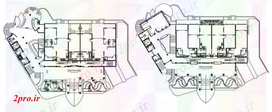 دانلود نقشه مسکونی  ، ویلایی ، آپارتمان   نمونه طرحی آپارتمان    طرحی  (کد90624)