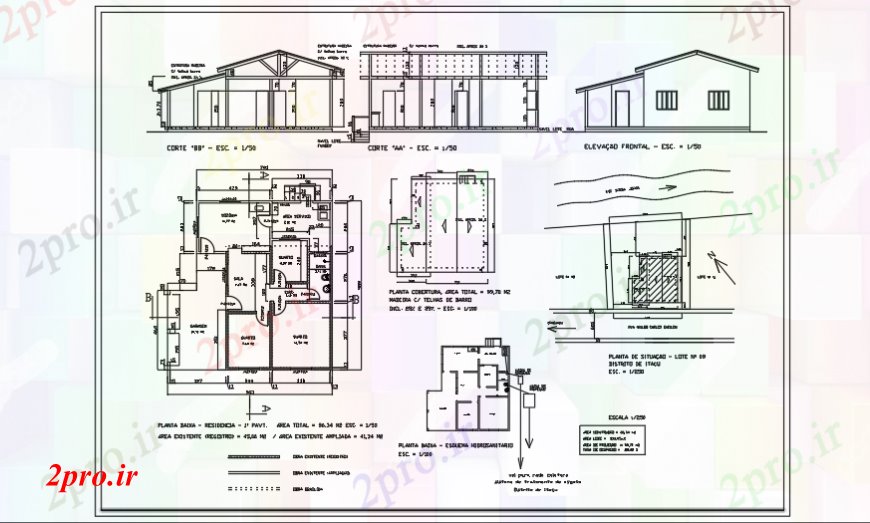 دانلود نقشه مسکونی  ، ویلایی ، آپارتمان  معماری 2 BHK طراحی خانه طراحی طبقه همکف (کد90667)