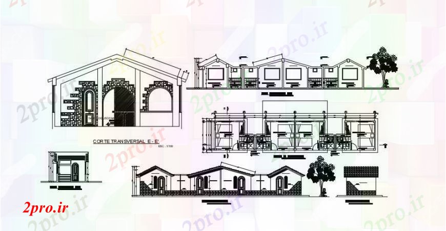 دانلود نقشه مسکونی  ، ویلایی ، آپارتمان  د  طراحی کف سالمندان نما خودکار  (کد90809)