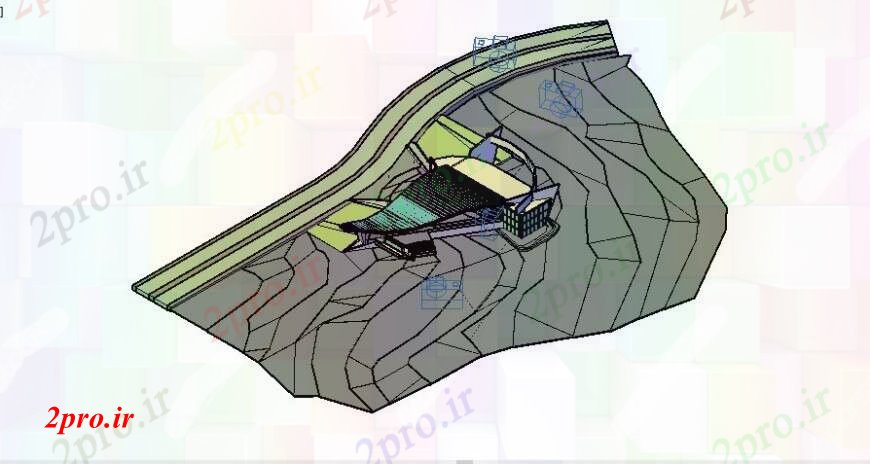 دانلود نقشه برنامه ریزی شهری  د طراحی از طرحی توطئه   خودرو (کد90876)