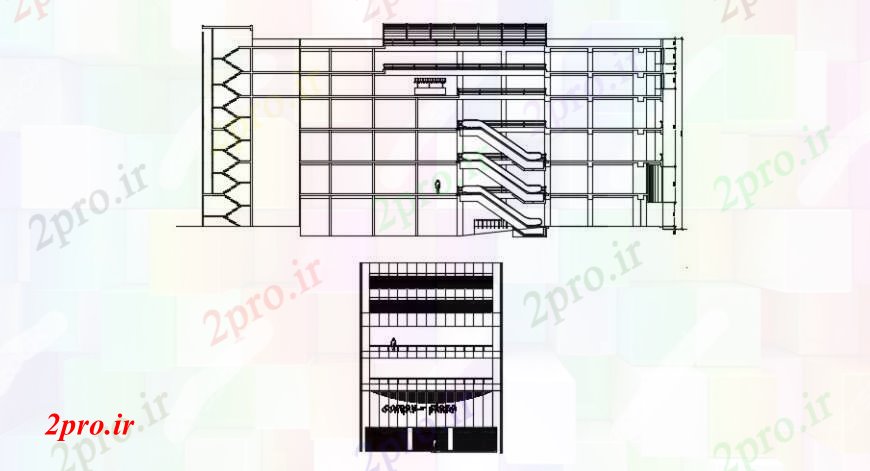 دانلود نقشه مسکونی  ، ویلایی ، آپارتمان   د طراحی از طرحی موکش طرحی   خودرو (کد90946)