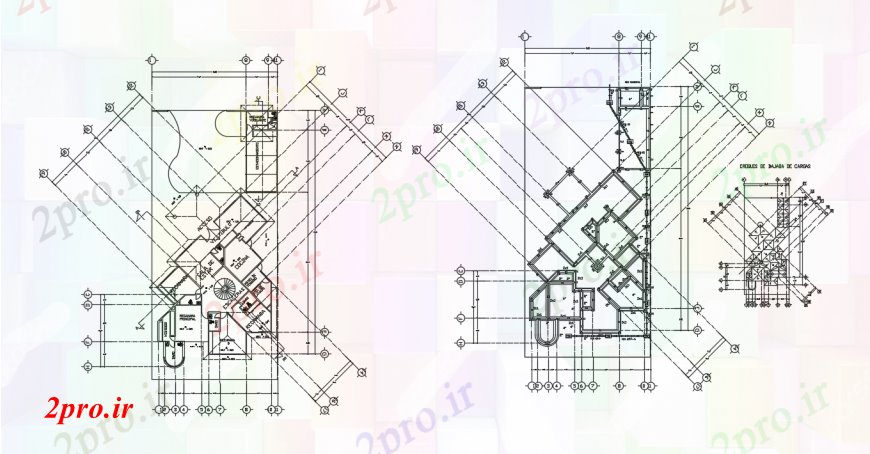 دانلود نقشه مسکونی ، ویلایی ، آپارتمان ترسیم جزئیات طرحی مسکن طبقه آپارتمان 20 در 29 متر (کد91235)