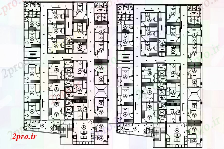 دانلود نقشه برق مسکونی طبقه ویلا مسکونی جزئیات نصب و راه اندازی برق برای سقف 14 در 24 متر (کد91447)