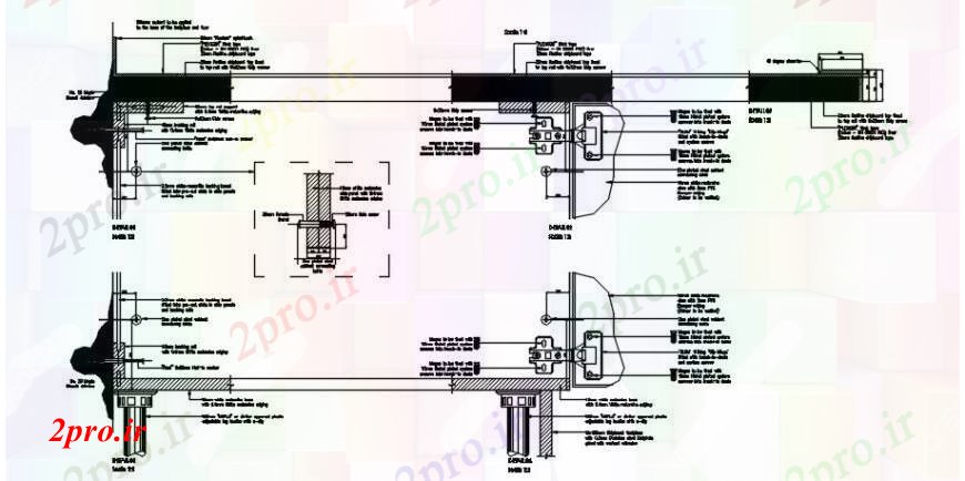 دانلود نقشه جزئیات طراحی ساخت آشپزخانه آشپزخانه کاخ بخش سازنده طراحی  جزئیات  اصلی (کد91697)