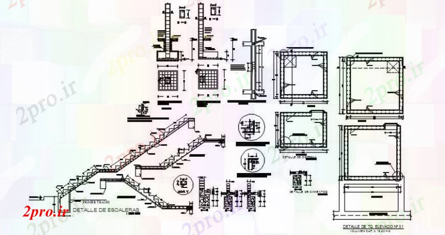 دانلود نقشه مسکونی  ، ویلایی ، آپارتمان  د طراحی  آپارتمان   دقیق  راه پله خودکار  (کد91809)